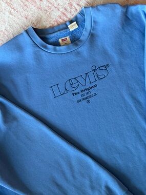 Blue Levi’s Sweatshirt, oversize XXL